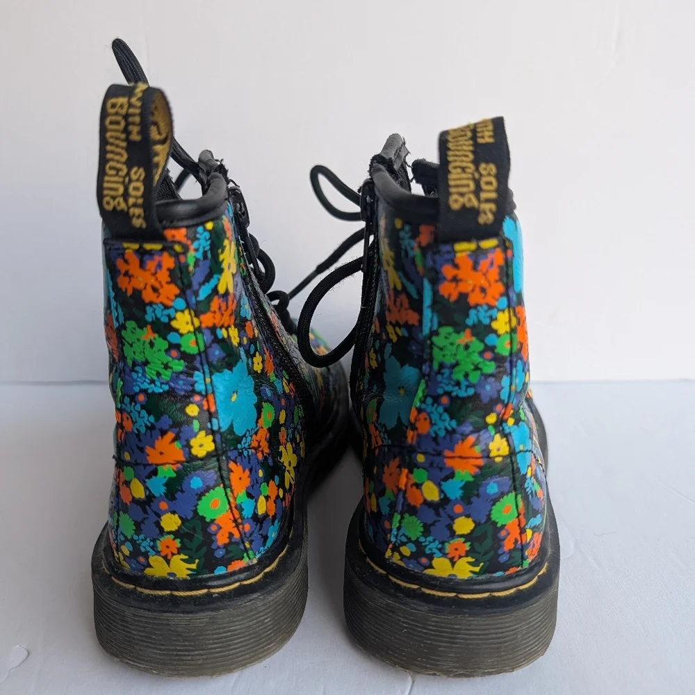 Dr. Martens bold floral
